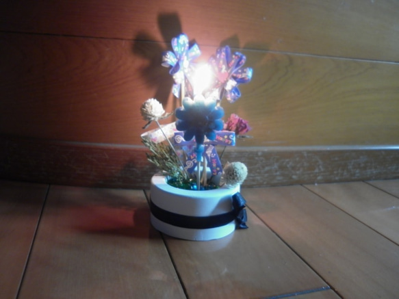 [ミス・ジョー・プロセス]オレンジピールの香りのキャンドル花3.5x3.5（cm）のロリポップシリーズの誕生日パーティーマカロン 1枚目の画像