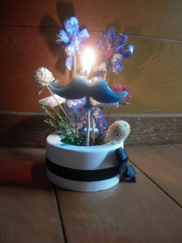 [ミス・ジョー・プロセス]オレンジピールの香りのキャンドル花3.5x3.5（cm）のロリポップシリーズの誕生日パーティーマカロン 4枚目の画像