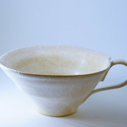 白釉シリーズ-白釉珈琲碗-作家物陶器 3枚目の画像