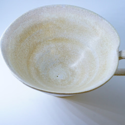 白釉シリーズ-白釉珈琲碗-作家物陶器 4枚目の画像