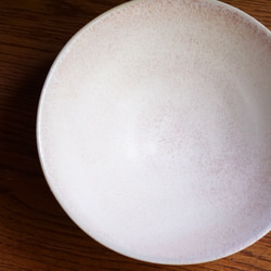 【Creema限定1600円OFF】一点物限定商品 ピンク 碗皿 21cm 1枚目の画像