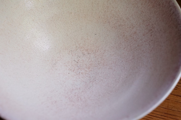 【Creema限定1600円OFF】一点物限定商品 ピンク 碗皿 21cm 2枚目の画像