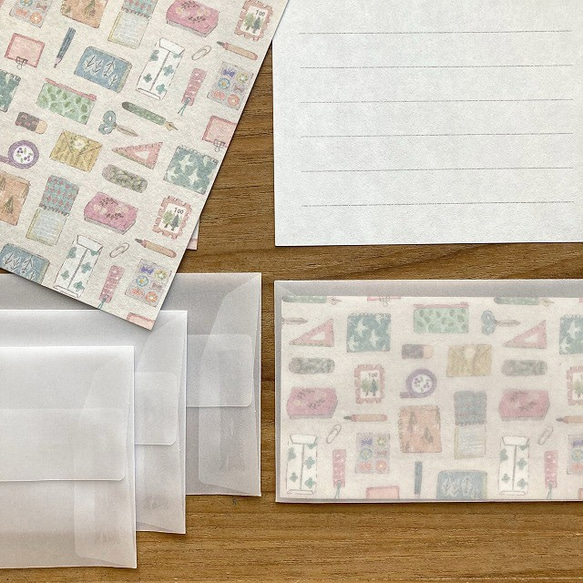 和紙のMiniレターセット【stationery】 4枚目の画像