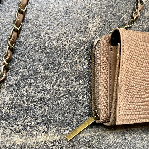 m.u.l 長財布　牛革オイルレザー　金具ヴィンテージマットゴールド m.u.l 長財布牛革オイルレザー金具ヴィンテージマットゴールド