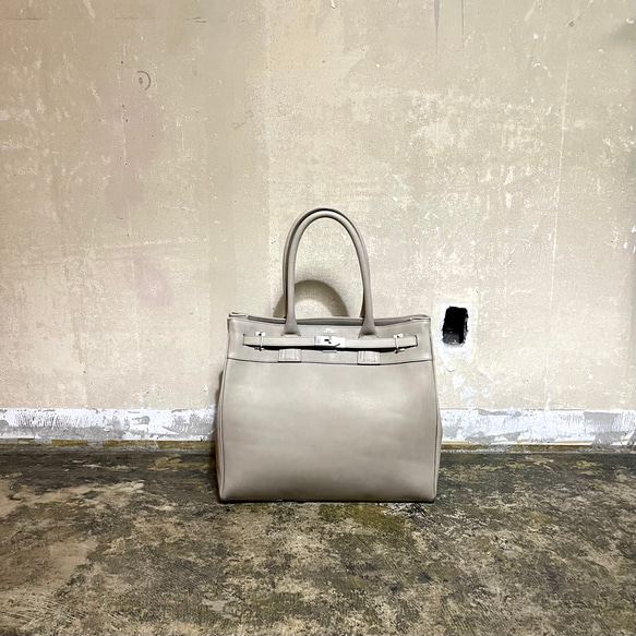 m.u.l 長財布 牛革オイルレザー 金具ヴィンテージ マットゴールド