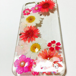 ♡Harun♡押し花スマホcase❶♡ 2枚目の画像