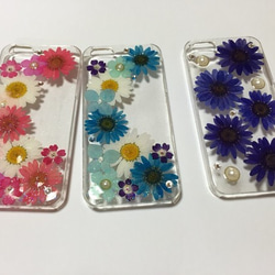 ♡Harun♡押し花スマホcase❶♡ 5枚目の画像