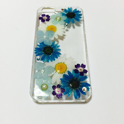 ♡Harun♡押し花スマホcase❷♡ 1枚目の画像