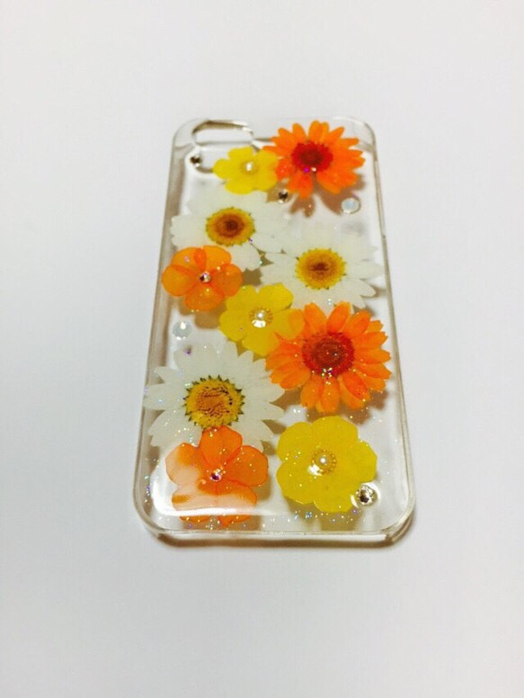 ♡Harun♡押し花スマホcase❺♡ 1枚目の画像