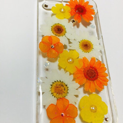 ♡Harun♡押し花スマホcase❺♡ 4枚目の画像