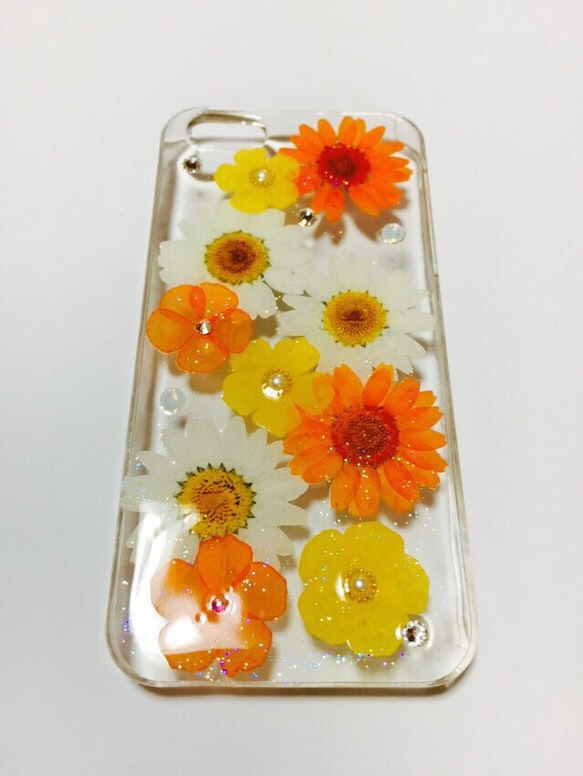 ♡Harun♡押し花スマホcase❺♡ 5枚目の画像