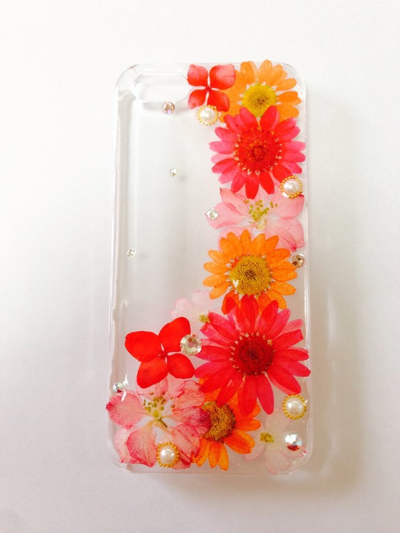 ＊Harun＊ 押し花case④  iPhone5/5s 1枚目の画像