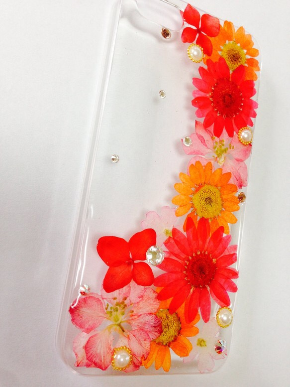 ＊Harun＊ 押し花case④  iPhone5/5s 3枚目の画像