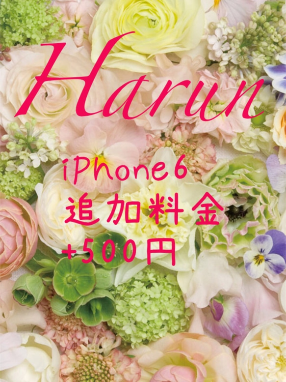 Harun＊iPhone6追加料金＊ 1枚目の画像