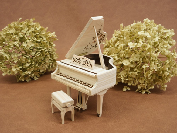 南天うさぎ　ひのきのアートピアノ　 5枚目の画像