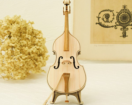 ひのきのコントラバス その他インテリア雑貨 木の雑貨3×GOOD 通販