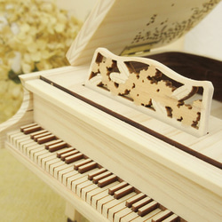 ひのきのアートピアノ　～ミモザ～ 3枚目の画像