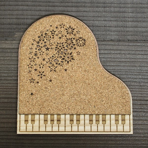 ひのきのアートピアノセット　～星影～ 4枚目の画像