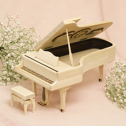 ひのきのアニバーサリーピアノ　～寿～　♡ピアノコースター（名入れ）2枚付 6枚目の画像