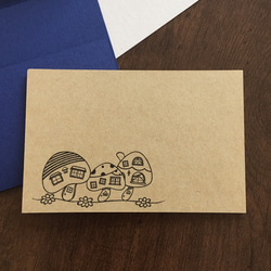 きのこのメッセージカードセット 3枚目の画像