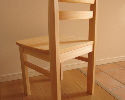 椅子｜ひのき無垢家具｜ヒノキクラフト