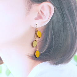 【KOYOMI】麦秋至(むぎのときいたる)ピアス・七十二候 第二十四候/p1299 4枚目の画像