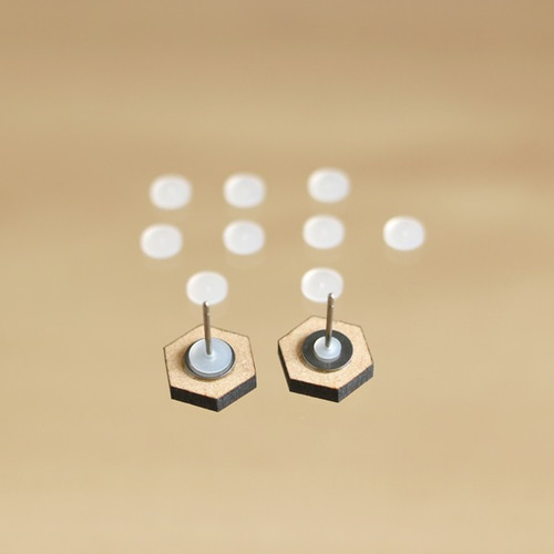 ピアスシート売り!!74個(32ペア) 喜平3連ピアス【Silver】 | tok
