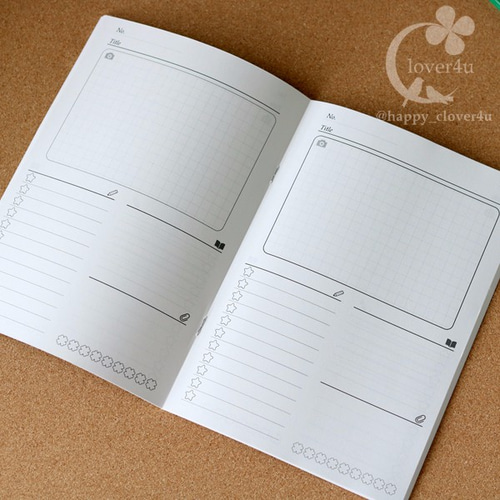 クリエイターズノート・作品のアイデアメモに！/z11 ノート Clover4u