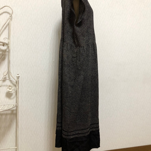 男性用総絞り兵児帯からのリメイク ワンピース ワンピース 男性用総絞り兵児帯からのリメイク ワンピース ワンピース