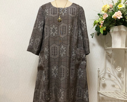 楽天市場】ジャケットブラウス レディース 着物リメイク 大島紬
