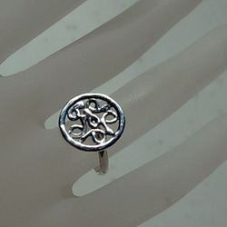 阿拉伯式花紋金戒指 第4張的照片