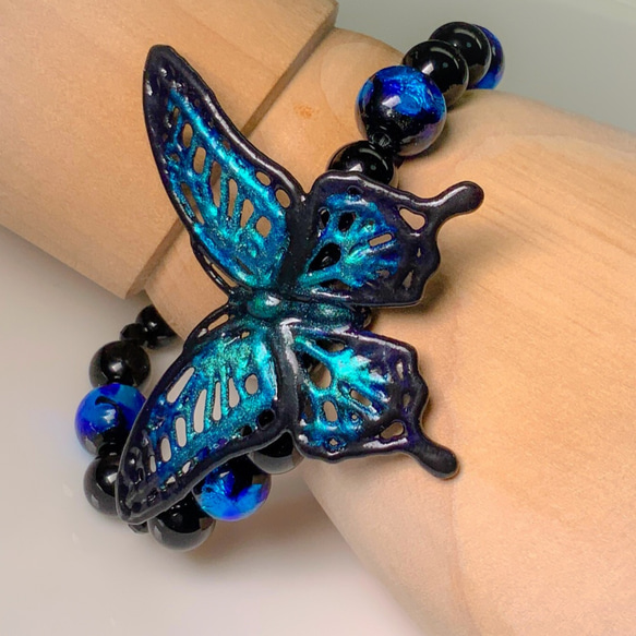 受注製作　蝶のブレスレット　Ochou -fujin 3枚目の画像
