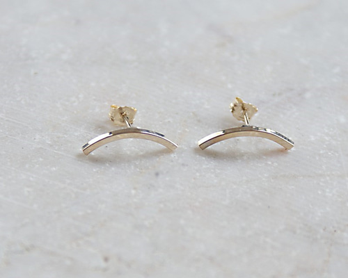 【専用です】14kgf♦︎ブレスレット・ピアス計７点 14kgf 】W rings -dot hoop+normal hoop- 2連ピアス - Suco