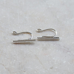 フューシャピンクカルセドニーピアス（ロングドロップ）14Kgf ピアス