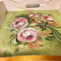 高油漆玫瑰紙盒 第4張的照片