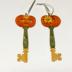 ハロウィンかぼちゃの鍵型オーナメント その他インテリア雑貨 Seaside