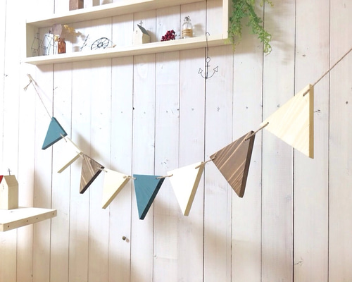 Paul Harnden ハンドメイド ガーランド　フラッグ Paul Harnden ハンドメイド ガーランド フラッグ