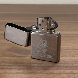 KEEP☆REAL ZIPPO ライター　LOGO入り. TYPE A 3枚目の画像