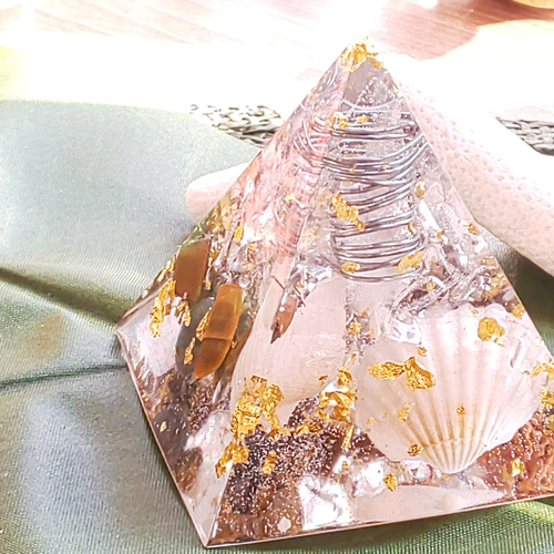 大セール✨願が叶う パワーストーン入り オルゴナイト電磁波カット