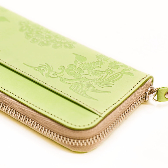 令和の春に迎える令和ゆかりの奈良財布 正倉院文様革財布 あ