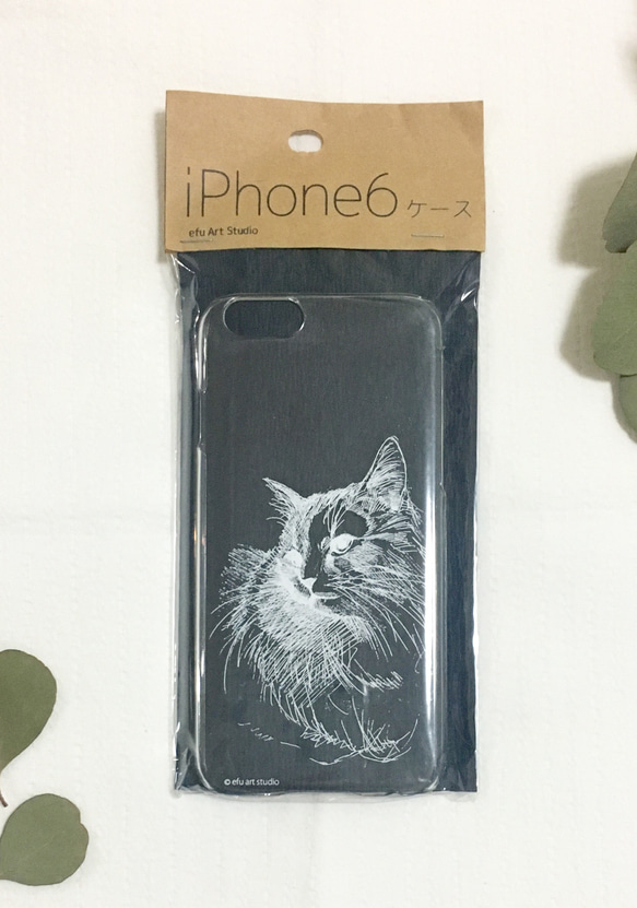iPhone6/6s ハードケース《猫》 3枚目の画像