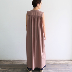 無袖襯衫裙摩卡0290MC 第5張的照片