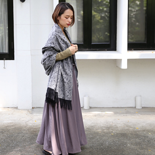 ペイズリー柄 大判ストール ストール SWiMMY Clothing 通販