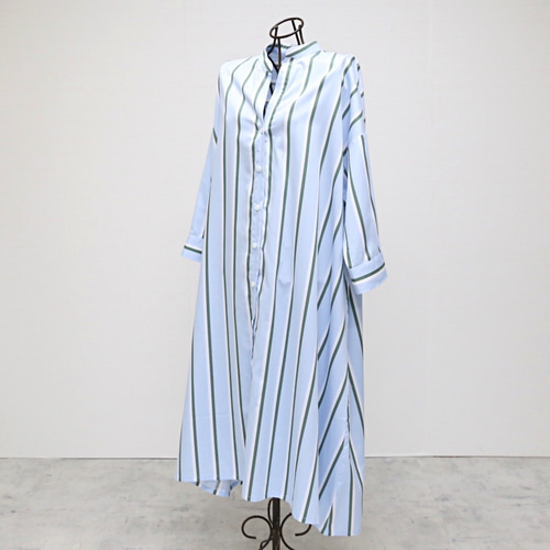 palmer//harding シャツ ワンピース ストライプ ブルー 水色. palmer//harding シャツ ワンピース ストライプ ブルー 水色.