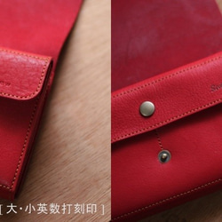 長財布　Long Wallet / square cut / Natural 3枚目の画像