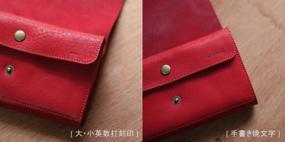 長財布　Long Wallet / Natural cut / Yellow 3枚目の画像