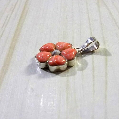 送料無料！インカローズのシルバー925製トップ！