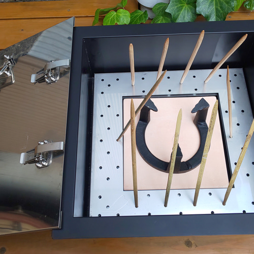 天板無垢囲炉裏(分解:組立超簡単)<ウォルナット逆板目>-マルチ仕様 天板無垢囲炉裏(分解:組立超簡単)<ウォルナット逆板目>-マルチ仕様 天