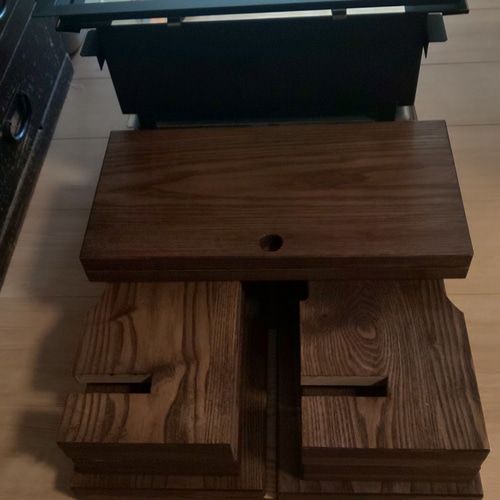 天板無垢囲炉裏(分解:組立超簡単)<ウォルナット逆板目>-マルチ仕様 天板無垢囲炉裏(分解:組立超簡単)<ウォルナット逆板目>-マルチ仕様