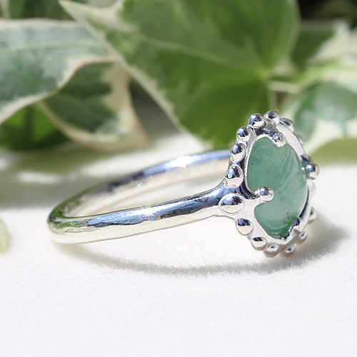 糸魚川翡翠　リング　9号 9号 糸魚川翡翠:指輪 BYB0086 | 糸魚川翡翠工房こたきBASE店